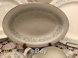 WEDGWOOD- Bone China- WYNDHAM R4630 DINNERWARE SET For 8 47 Pieces