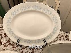 WEDGWOOD- Bone China- WYNDHAM R4630 DINNERWARE SET For 8 47 Pieces