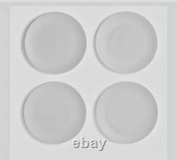 WEDGWOOD Gio White 16-Piece Dinnerware Set New Open Box