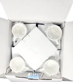 WEDGWOOD Gio White 16-Piece Dinnerware Set New Open Box