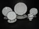 Wedgwood Amherst Platinum Trim 5 Pc Place Setting For 2 (10) Made In England