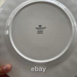Wedgwood Colosseum Bone China White Dinner Set Plates Bowls Cup Saucer England