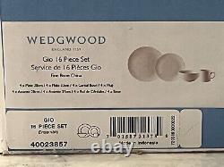 Wedgwood Gio Dinnerware Set, 4 Place Settings, MSRP $540