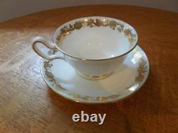 Wedgwood Gold Whitehall bone china SET of 12 FIVE-piece place settings W4001