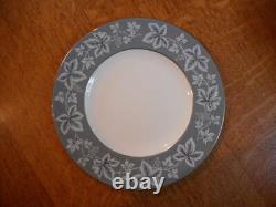 Wedgwood Grey Moselle bone china 35 piece SET of 7 FIVE-piece place settings