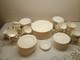 Wedgwood Queensware Embossed Cream on Cream (80 Piece Set)