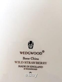 Wedgwood Wild Strawberry Dinnerware Bone China Setting For 12 Fabulous 60 Pieces
