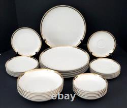 Wentworth #8564 Camelot 30 Piece Porcelain Dinnerware Set Service For 6 Japan