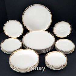 Wentworth #8564 Camelot 30 Piece Porcelain Dinnerware Set Service For 6 Japan