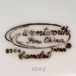 Wentworth #8564 Camelot 30 Piece Porcelain Dinnerware Set Service For 6 Japan