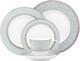 Westmore 5-Piece White Dinnerware Set for Elegant Dining Experience
