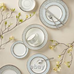 Westmore 5-Piece White Dinnerware Set for Elegant Dining Experience