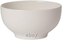 White Floral 16-Piece Dinnerware Set Service for 4, Microwave Safe Porcelain