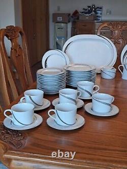 White Pearl Designed By Jack Prince Block Spal 68 Piece Dinnerware Grouping