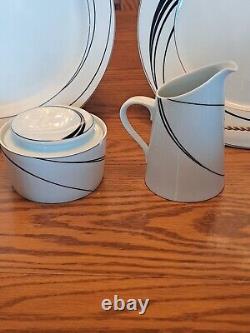 White Pearl Designed By Jack Prince Block Spal 68 Piece Dinnerware Grouping