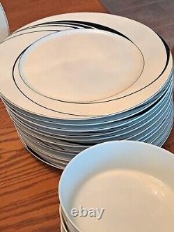 White Pearl Designed By Jack Prince Block Spal 68 Piece Dinnerware Grouping