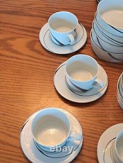 White Pearl Designed By Jack Prince Block Spal 68 Piece Dinnerware Grouping