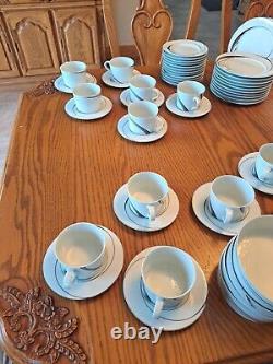 White Pearl Designed By Jack Prince Block Spal 68 Piece Dinnerware Grouping