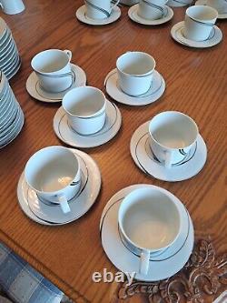 White Pearl Designed By Jack Prince Block Spal 68 Piece Dinnerware Grouping