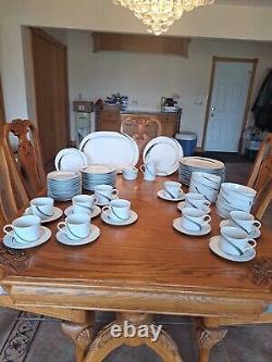 White Pearl Designed By Jack Prince Block Spal 68 Piece Dinnerware Grouping