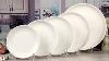 White Porcelain Dinner Plates Bulk Factory Price Savall