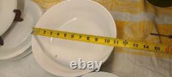 White Porcelain Dinnerware Set (52 Pieces) Mixed Brand Oneida Newcor HOME