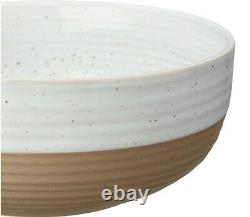 White round stoneware 16 pieces Dinnerware Set