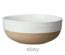 White round stoneware 16 pieces Dinnerware Set