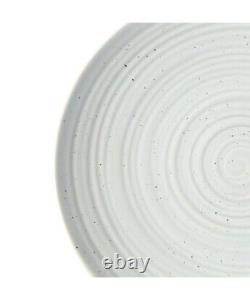 White round stoneware 16 pieces Dinnerware Set