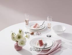 Wickford 16-Piece Dinnerware Set, 15.75 LB, White