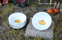 Williams-sonoma Sugar Pumpkin Dinner Set -nib- Fall Into Sweet Table Service