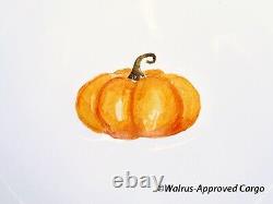 Williams-sonoma Sugar Pumpkin Dinner Set -nib- Fall Into Sweet Table Service