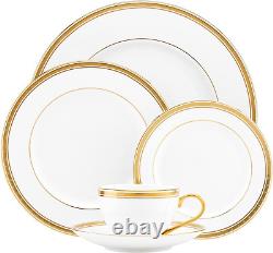 Women'S Oxford Place 5 Piece Place Setting White Dinnerware