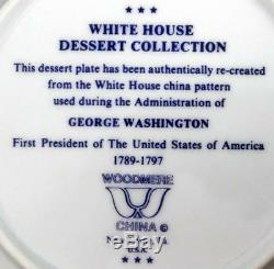 Woodmere WHITE HOUSE COLLECTION 3 Piece Assortment George Washington A+ withboxes