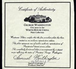 Woodmere WHITE HOUSE COLLECTION 3 Piece Assortment George Washington A+ withboxes