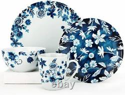 ZYAN Dinnerware Set16 piece Stoneware dinner plate Dish bowl Mug tableware Round
